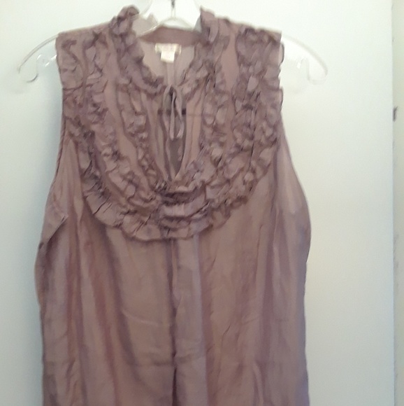 Xhilaration Tops - Size XL cotton silk pastel sleeveless top